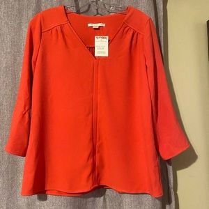 Orange/Red blouse